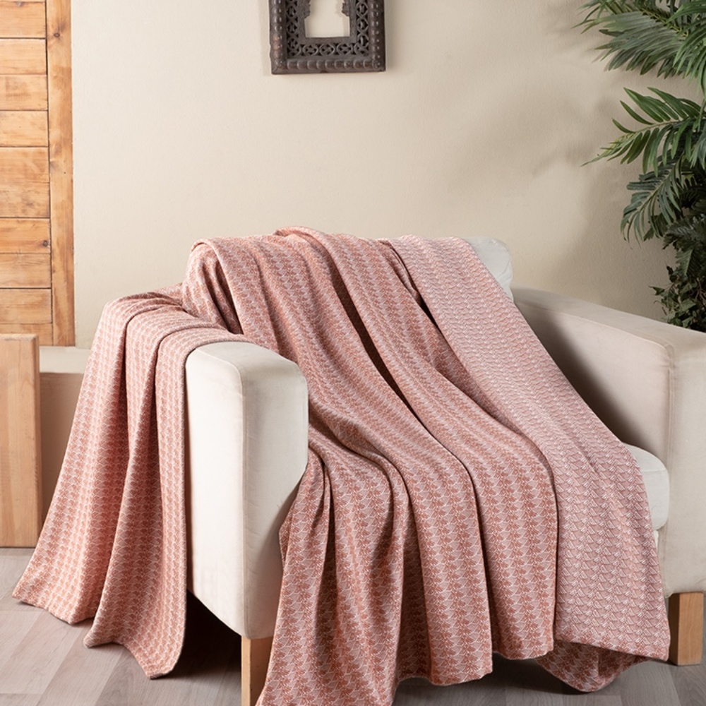 Suvi NYC Throw Blanket, 100 % Quality Turkish Cotton, Lightweight Super Soft